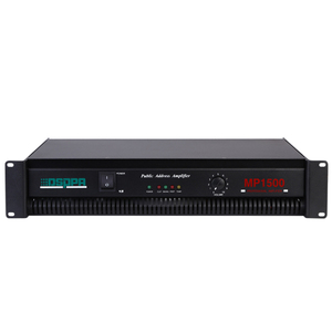 DSPPA MP1500PaオーディオシステムXLR6.3mmジャックAUX出力ビッグパワー350Wパワーアンプ、ボリュームコントロール付き - Product Image 2