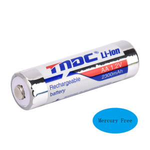 1.2v 1200mah בגודל nimh rechara' סוללה נטענת טמפרטורה רחבה עבור אורות סולאריים צעצועי שלט רחוק עכבר אלחוטי