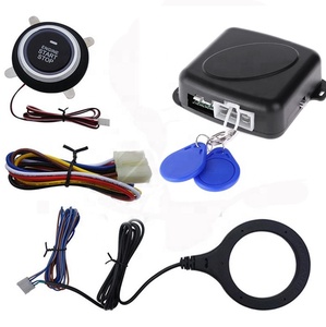 Botón de arranque de motor de coche Universal, bloqueo de motor RFID, arranque de encendido sin llave, go, parada de motor para alarma de coche - Product Image 1
