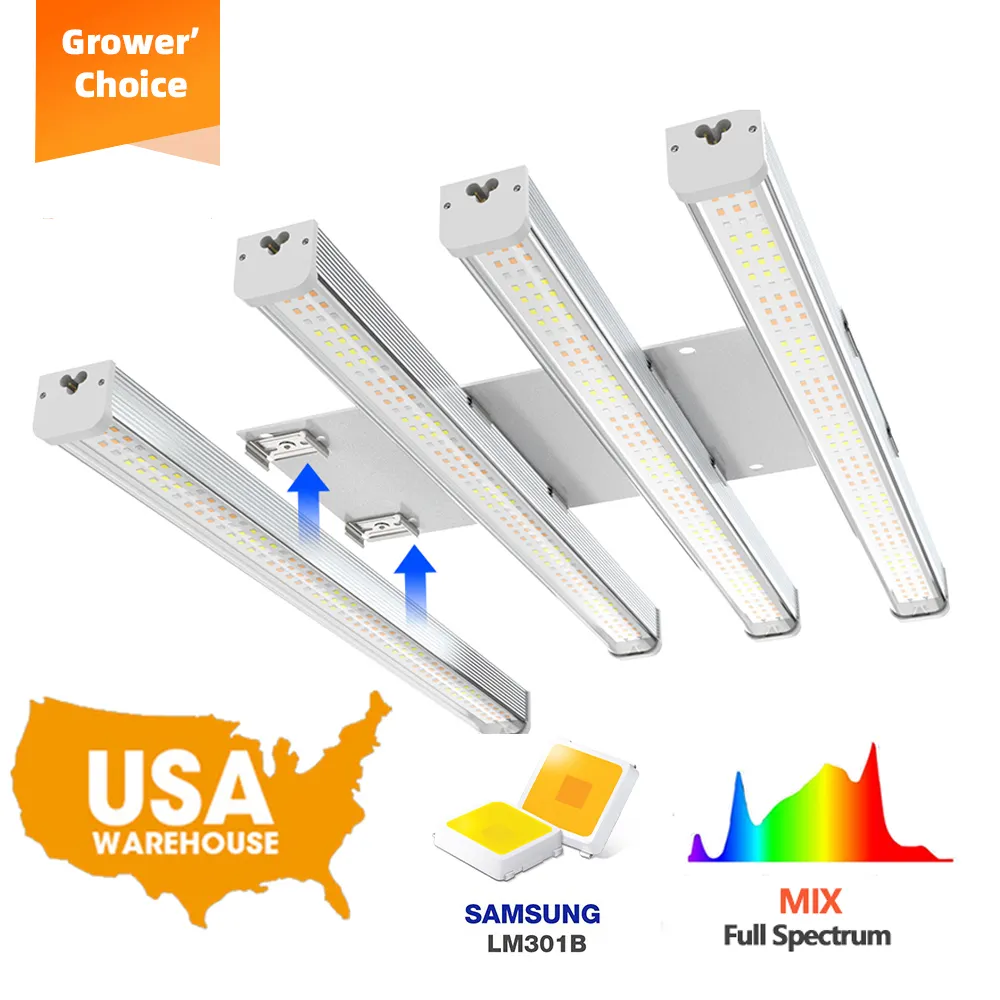 US Stock Professional Indoor UV IR spettro completo idroponico Lm301b Lm301h pianta Led coltiva la barra delle luci per piante da interno