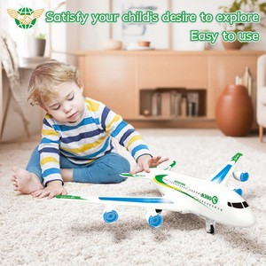 27MHz Rc飛行機おもちゃ子供リモコン航空機Rcモデルシミュレーションプレーン音楽と光 - Product Image 3