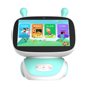 9 Zoll Bildschirm intelligente frühere Erziehung lernmaschine Karaoke kinderspielzeug intelligenter Roboter mit Google-Funktion - Product Image 5