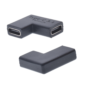 <strong>Type</strong>-<strong>C</strong> <strong>3.1</strong> to <strong>USB</strong> <strong>C</strong> Converter <strong>Adapter</strong> Female to Male Elbow Connector Fast Charging Sync Data Transmission for Mobile Phone - Product Image 3