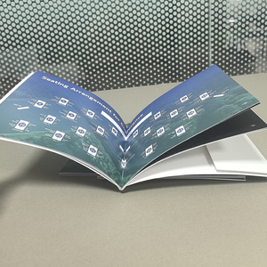 工厂定制完美装订小册子胶印目录A4/a 5尺寸软封面，纸板材料，用于小册子 - Product Image 3