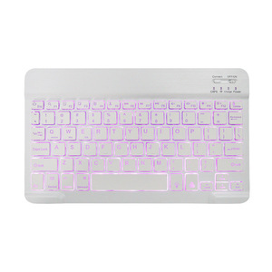 Rechargeable <strong>Wireless</strong> Mini Slim Desktop <strong>Computer</strong> <strong>Wireless</strong> <strong>Keyboard</strong> Mouse Combo for PC Laptop/Macbook - Product Image 4