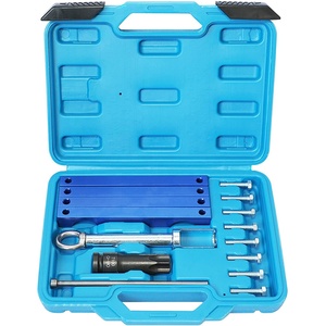 Kit Set di strumenti di bloccaggio distribuzione motore albero a camme per Mercedes Benz M157 M276 M278 con T100 e strumento estrattore rimozione iniettore - Product Image 1