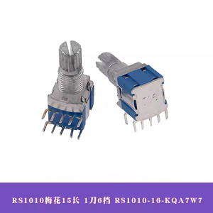 สวิตช์คลื่นสวิตช์ RS1010 5-PIN 1-Knife 2/3/4/5/6-Speed 10-PIN 2-มีด2/3/4สปีดสวิตช์โรตารี่ปิดผนึก - Product Image 3