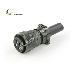 LECHUAN MS3106A 22-22S dairesel konnektörler 4 pozisyon düz süngü kaplin kadın MIL-DTL-5015 dişli üreticinin - Product Image 3