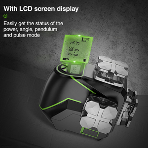 Huepar-haz de luz verde S04CG, 16 líneas, 4D, Control remoto, láser automático - Product Image 3