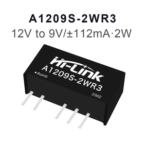 Módulo convertidor de potencia CC 3,3 ~ 13.2Vdc de salida dual de 12V a 2W 10,8/5/9/12/15/24V CC de 12V a 2W