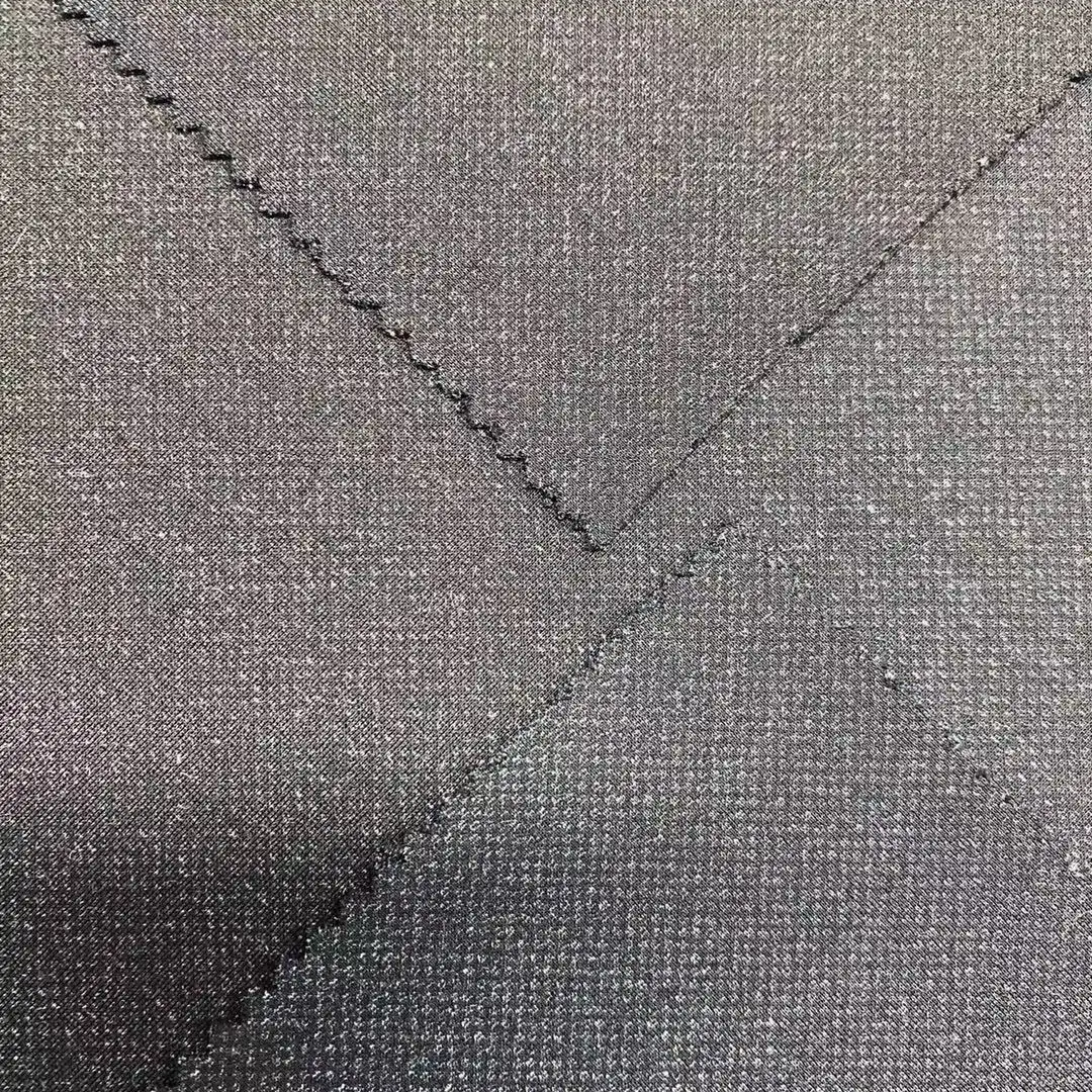 Wholesale Smooth 43%Rayon 39%Nylon 13%Poly 5%Spandex Diamond Yarn Roma Suiting Knit Fabric