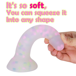 A157 Small Jelly Color Silicone Dildo Soft Simulation Female Masturbation <strong>Sex</strong> Product in the Form of a Small Anal Plug - Product Image 5