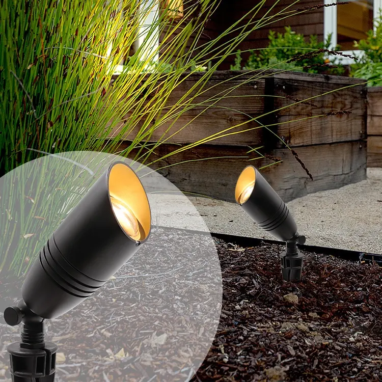 Outdoor Decoration LED Waterproof 12V Low Voltage Landscape Lighting Spotlights Garden Lights Anti Glare Spot Light For Tree