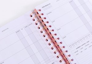 2024 Custom Colorful <strong>Printing</strong> Spiral Fitness Planner Gym Workout <strong>Log</strong> Diary Exercise <strong>Notebook</strong> - Product Image 5