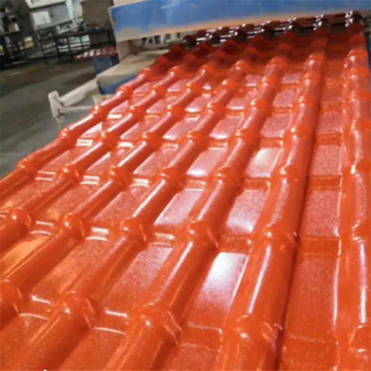 Trung Quốc gạch tiêu chuẩn nhà máy bán buôn và bán lẻ gạch Nhựa ASA chống ăn mòn tổng hợp mái ngói