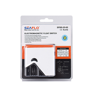 SEAFLO magnetico elettronico di controllo del livello dell'acqua interruttore a galleggiante per barche pompa di sentina interruttore automatico a galleggiante - Product Image 5