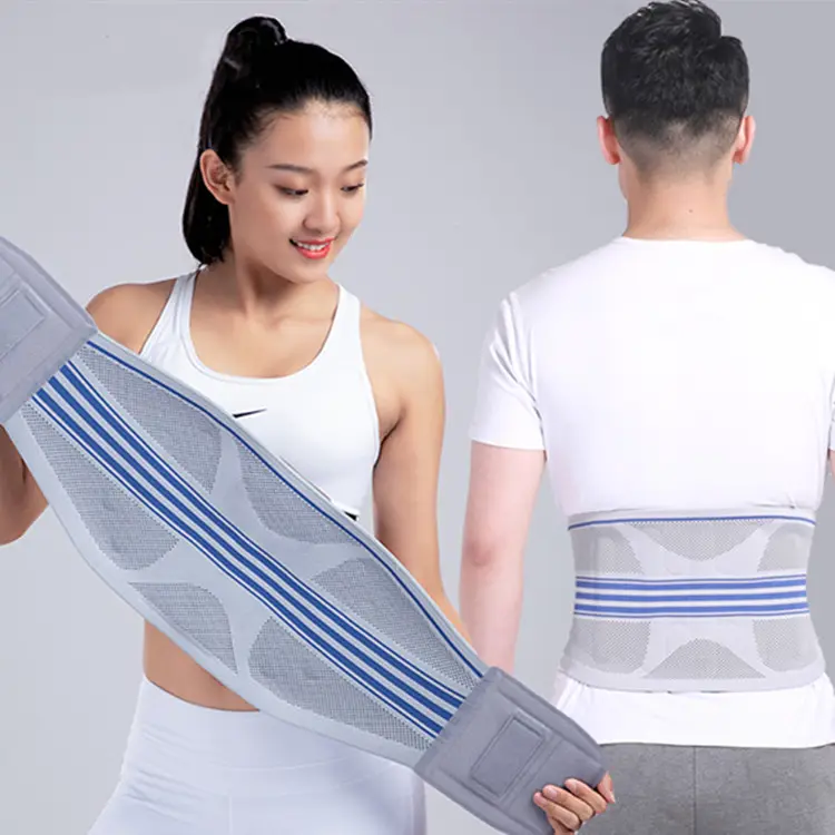 Supporto osseo Fitness personalizzato YOUJIETG per il supporto sacrale della cintura per il dolore alla schiena supporto tutore per la decompressione 3D a maglia tutore lombare