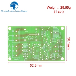Kit de controlador de interruptor de nivel de agua TZT NE555, Sensor de nivel de agua, módulo de bombeo automático, entrenamiento electrónico para estudiantes DIY - Product Image 2