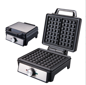 OWNSWING High Quality Electric Mini Waffle <strong>Maker</strong> <strong>Round</strong> Stainless Steel Muffin &amp; <strong>Cake</strong> <strong>Maker</strong> for Sandwich Cooking US Plug - Product Image 1