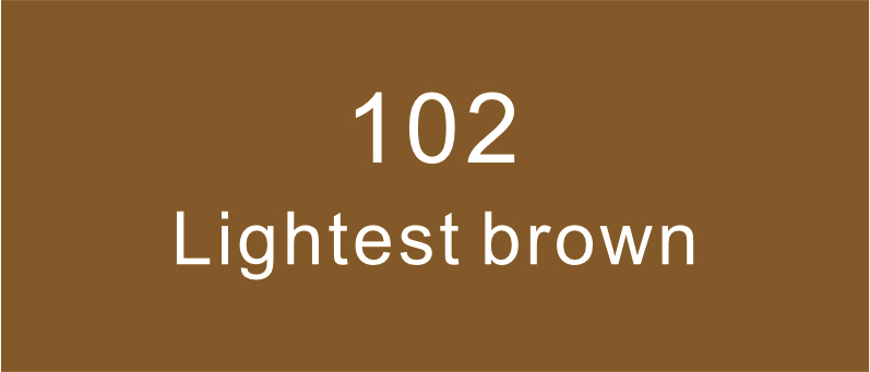 102 สีน้ำตาลอ่อนที่สุด