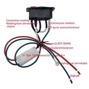 15A สวิตช์โยก250V โมดูลซ็อกเก็ตฟิวส์ C14 IEC320 3ขาพร้อมระบบสายเคเบิล - Product Image 3
