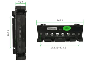 Acrel AGF-M16T Solar String Monitoring <strong>Device</strong> 16 Channels DC 0-20A for Solar Panels DC1000V With RS485 CE - Product Image 2