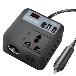 New Model 300W AC Car Power Inverter with Type C USB <strong>Output</strong> <strong>Single</strong> Phase 220V Sine Wave 5V <strong>Input</strong> for Home Use - Product Image 1
