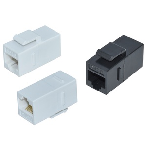 促销XJY-NE-68C UTP RJ45直列耦合器梯形插孔模块CAT5E CAT6 - Product Image 1