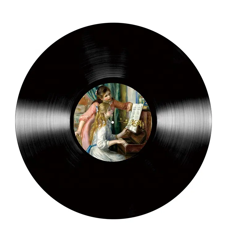 Promotion personnalisée 12 "LP 180 grammes disque de musique pour lecteur de disque vinyle noir presse de disque vinyle