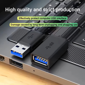 สายต่อ3.0 USB ตัวผู้ไปยังตัวเมีย5 Gbps สำหรับถ่ายโอนข้อมูล - Product Image 3