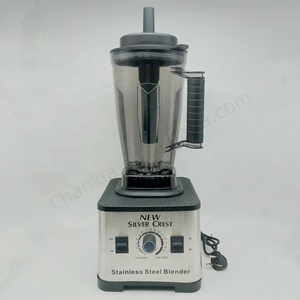 เครื่องปั่นน้ำผลไม้2ถ้วยทำจากสเตนเลสแบบพกพา4L ใหม่พร้อมปุ่มควบคุมเครื่องปั่นเครื่องทำสมูทตี้ ABS และมอเตอร์ทองแดง - Product Image 6
