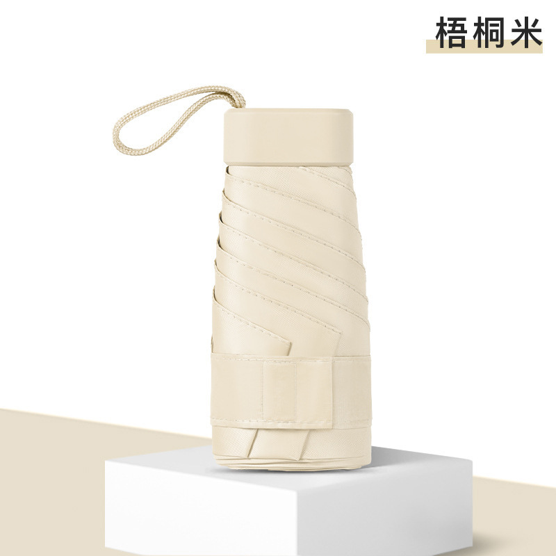 Sac en tissu de couleur unie Flat Five - Riz Wutong