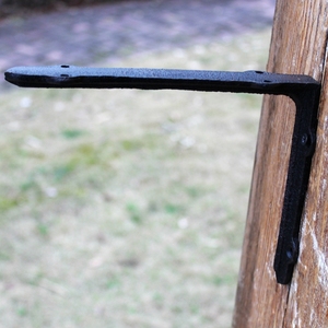 Antieke Gietijzeren Muurplankbeugels Groot Klein Formaat Steunbeugel Voor Diy L Hoek Brace Plank Muur Organizer - Product Image 4