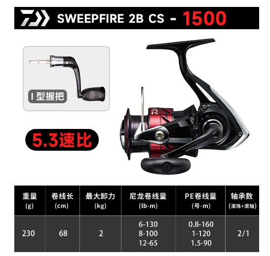 FEU DE BALAYAGE 2B CS 1500