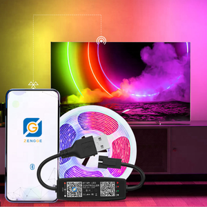 USB 5V функция музыки App управление прибор приемно-SPI мини пикселей светодиодный пульт дистанционного управления для Мечта Цвет полосы WS2812 - Product Image 3