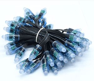 Tira de luces Led de píxel RGB, a todo color, programable, DC5V, módulo LED ws2811, 12mm, impermeable, luces navideñas inteligentes - Product Image 6