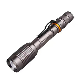 Aluminum High Power 5 Modes <strong>LED</strong> <strong>Flashlight</strong> 10W <strong>Xml</strong> T6 Zoomable Troch <strong>Flashlight</strong> for Camping - Product Image 2