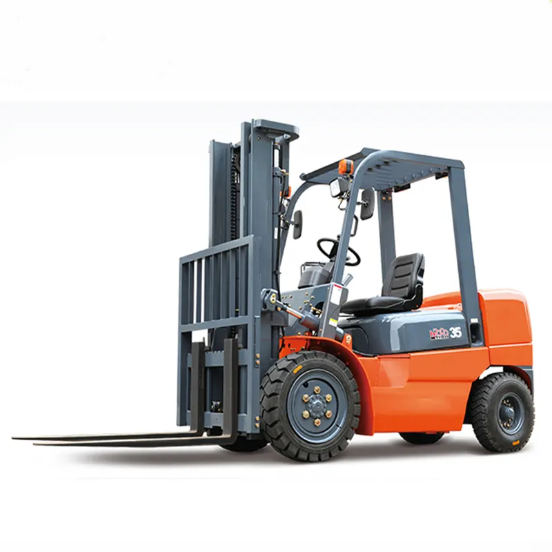 China Heli New 3 5ton Forklift Gasoline Forklift CPQYD35 con piezas de repuesto para montacargas