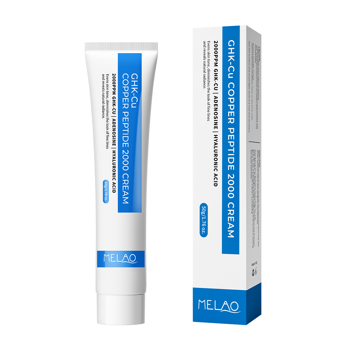 Blue GHK-Cu Copper Peptide 2000 Cream