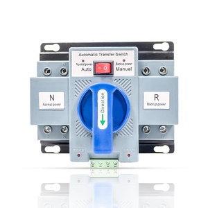 Çift güç manuel otomatik ATS anahtarı 2P 63A otomatik Transfer anahtarı jeneratör için 120V 220V 380V denetleyici - Product Image 6