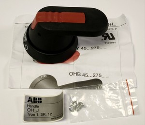 Nuovo e originale Plc OHB 65 j6 Nema 1 3R 12 interruttore di disconnessione rotante maniglia nero rosso ISCA022380R9 PLC Controller di programmazione - Product Image 2