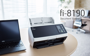富士通FI-8190ミニオートA4フラットベッドスキャナーUSBインターフェイスCIS Element Android OSドキュメントおよびペーパースキャン在庫あり - Product Image 5