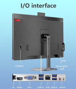 21.5 23.8 Inch Aio Pc Intel Core I3 I5 I7 N5095 Office School Win10 <strong>Linux</strong> Ubuntu Wifi All in One <strong>Desktop</strong> <strong>Computer</strong> With Camera - Product Image 3