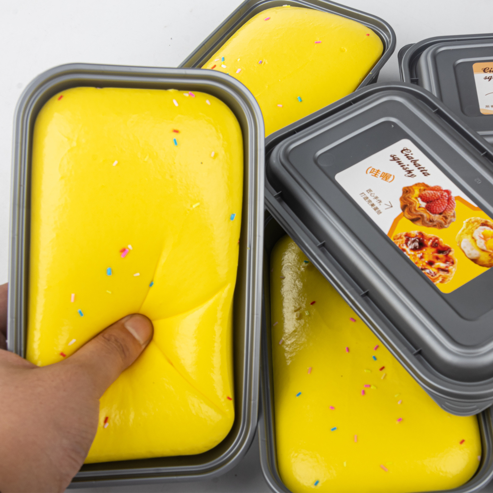 Mango cake-super slow