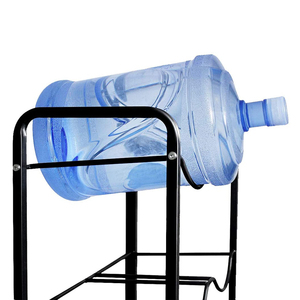 3-Tier Kim Loại Nhựa 5 Gallon Chai Nước Giá Nước Botter Chủ Đứng Tầng Thường Vụ Nước Chai Rack Hiển Thị - Product Image 3