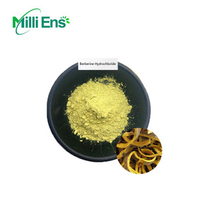 Prezzo di fabbrica estratto di erbe berberina cloridrato in polvere estratto di berberina corteccia Phellodendri estratto - Product Image 1