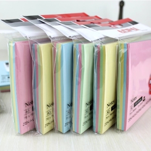 Self-Stick 100-Page Paper <strong>Memo</strong> Pad Plastic Tablet <strong>Note</strong> with Bright Colors Home Office <strong>Notebook</strong> for Writing Sticky <strong>Notes</strong>