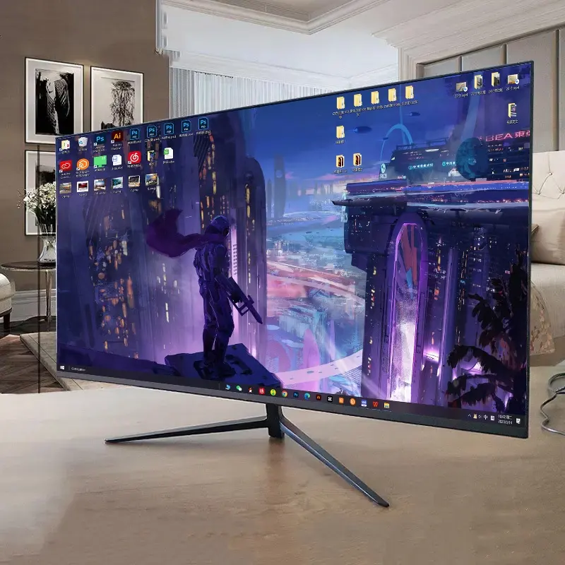 23.8 Price 60hz Lcd 1ms Flat Curved 21.5 Wide Lcd Computer Gaming Flat 180hz Pc 144hz Wide 4k Gaming 2024 Inch 75hz Pc Factory