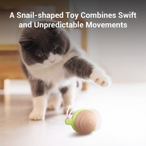 Cheerble ác ốc thông minh điện tử PVC đồ chơi mới lạ tương tác nhanh chóng không thể đoán trước di chuyển mèo đồ chơi bền vững tương tác - Product Image 6