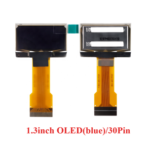 Schermo OLED da 1.3 pollici 1.3 "128*64 LCD Display LED modulo 128x64 SH1106 SPI I2C interfaccia parallela bianco blu 16pin 30pin - Product Image 5